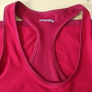 Saucony Red Tank Top